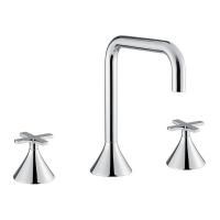 SIRIUS Смеситель для раковины на 3 отв.(без слива), хром