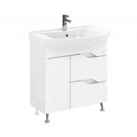 Тумба Onika Веронэлла 75 напольная, белая (ум. Стиль 75)