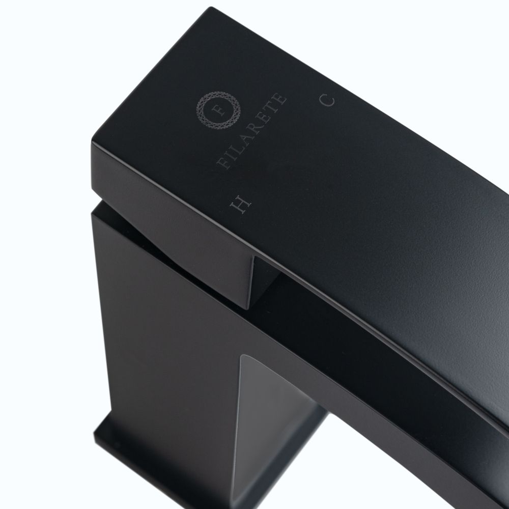 Смеситель для раковины FILARETE Waterfall FL5010BL, черный