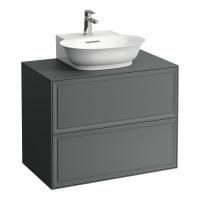 Laufen New Classic База под раковину подвесная , 780х450х600 мм, 2 ящиками, цвет серый (для раковины 816852)