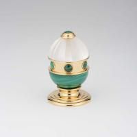 THG CHEVERNY MALACHITE Вентиль смесителя для раковины, вставки малахит, цвет полированное золото THG CHEVERNY MALACHITE Вентиль смесителя для раковины, вставки малахит, цвет полированное золото