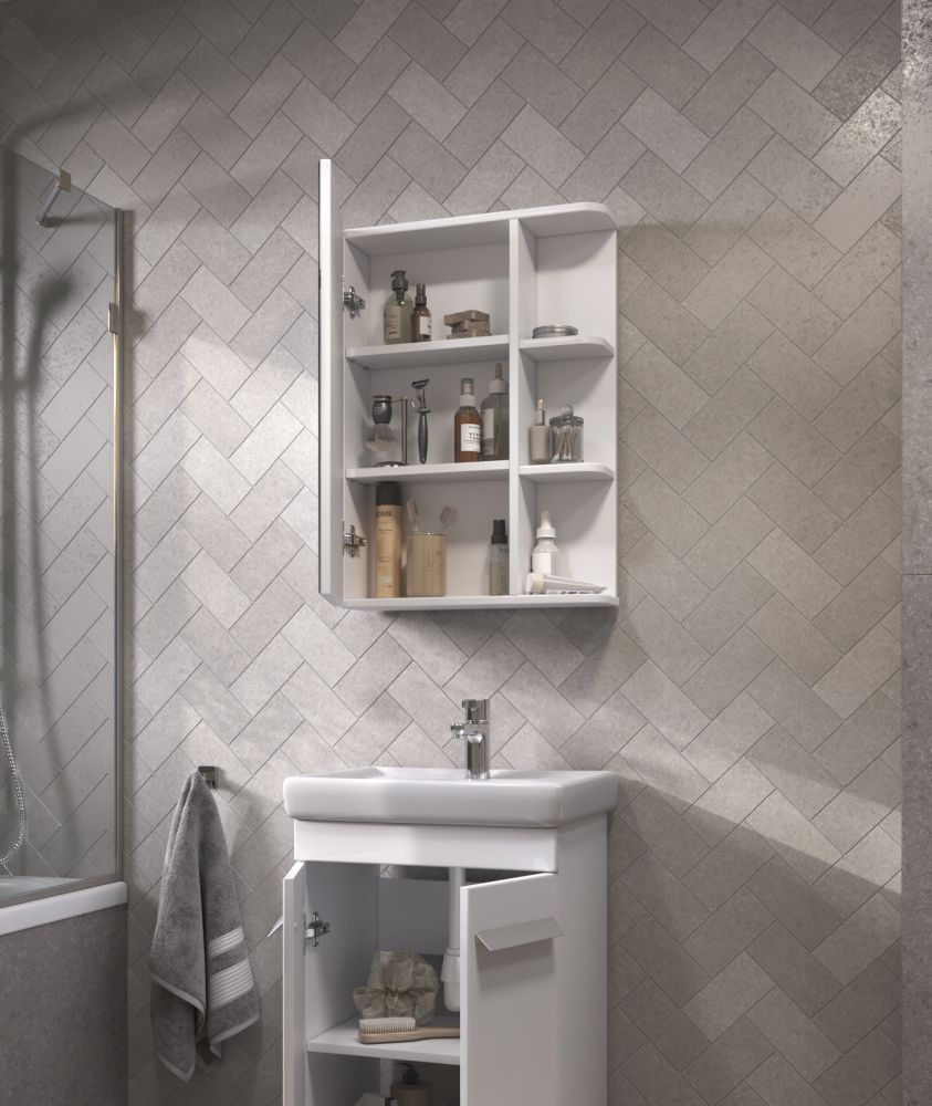 Зеркальный шкаф VIGO Nova zsh.NOV.50, 50 см, артикул zsh.NOV.50