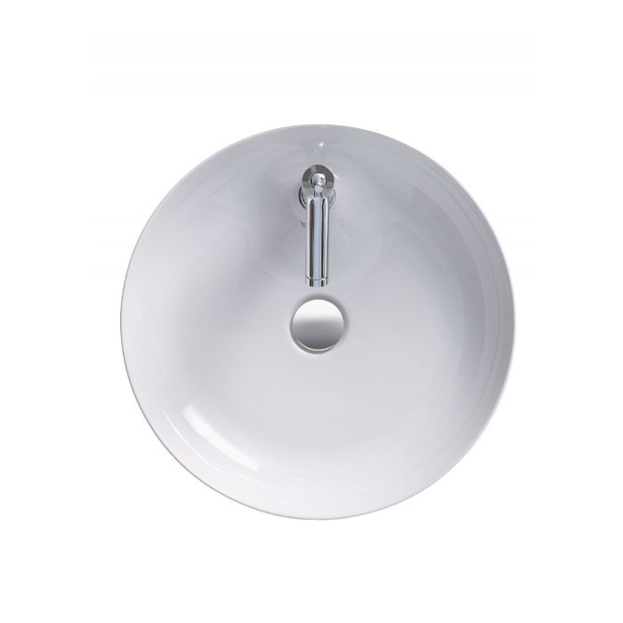 Duravit Cape Cod Раковина накладная ? 480mm , с 1 отв под смеситель, без перелива, цвет белый Duravit Cape Cod Раковина накладная ? 480mm , с 1 отв под смеситель, без перелива, цвет белый