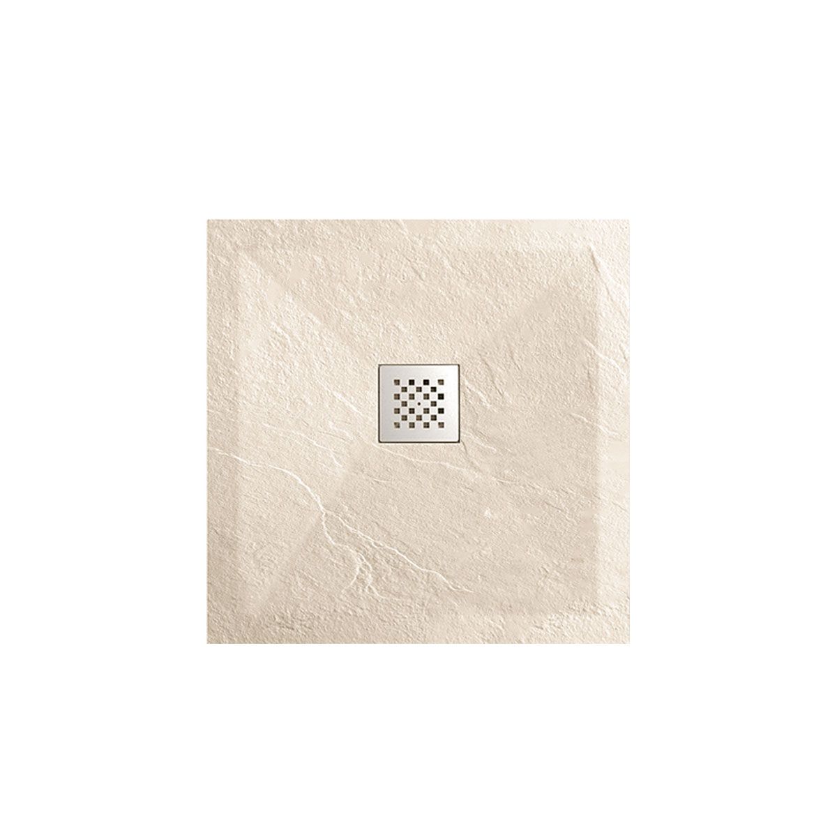 Поддон для душа из искусственного камня VST-4SR9090C, 900*900*25, бежевый