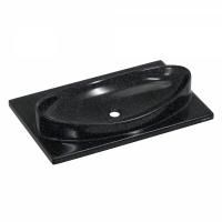 Умывальник "Вега 70" литой мрамор, млечный путь, W