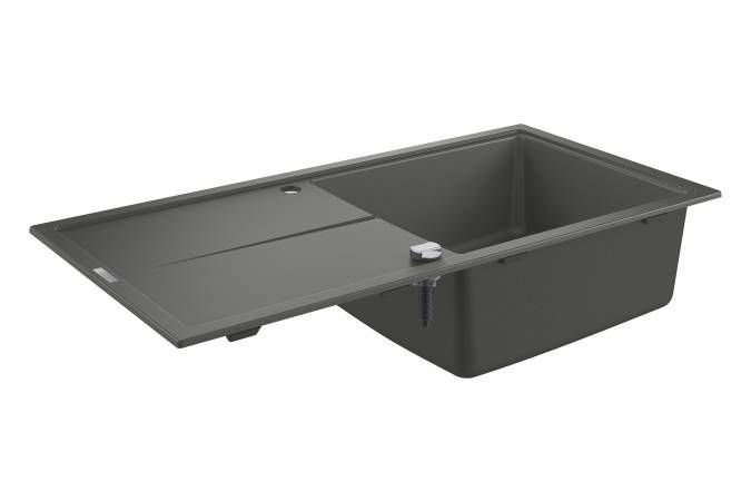 Мойка GROHE K400, 1000 x 500 мм, серый гранит (31641AT0) Мойка GROHE K400, 1000 x 500 мм, серый гранит (31641AT0)