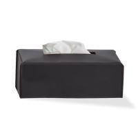 Салфетница, Decor Walther, Nappa KB, ширина, мм-240, глубина, мм-125, высота, мм-90, материал-натуральная кожа, цвет-черно-коричневый