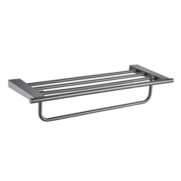 Полка для полотенец Shevanik SG5708T, оружейная сталь