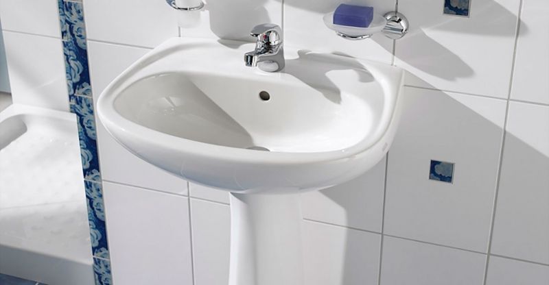 Комплект: раковина Normus 55 см + пьедестал Комплект: раковина Normus 55 см + пьедестал