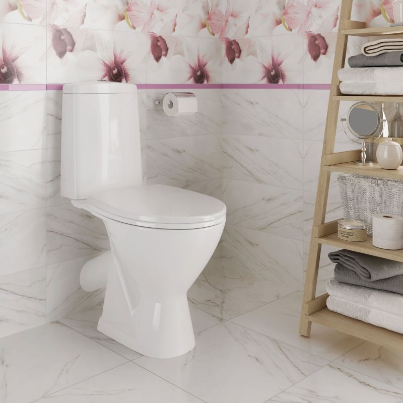 Унитаз Cersanit Just KO-JUS031-3/6-PL с сиденьем Микролифт