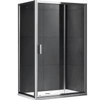 Душевой уголок Gemy S30191G-A80 170х80 профиль Хром стекло прозрачное Душевой уголок Gemy S30191G-A80 170х80 профиль Хром стекло прозрачное