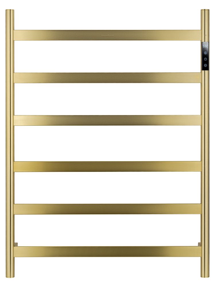 Полотенцесушитель электрический WONZON & WOGHAND ESSEN, Брашированное золото (WW-A405-BG)
