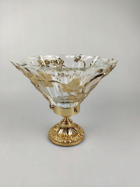 CTF, чаша, Ø26x23 см, цвет золото