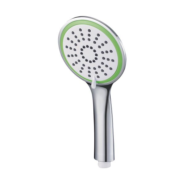 Лейка для душа G.Lauf UHS-1152GN, хром/зеленый