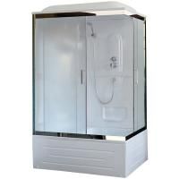 Душевая кабина Royal Bath BP 120х80 RB8120BP1-M-CH-L стекло матовое задняя стенка Белая Душевая кабина Royal Bath BP 120х80 RB8120BP1-M-CH-L стекло матовое задняя стенка Белая