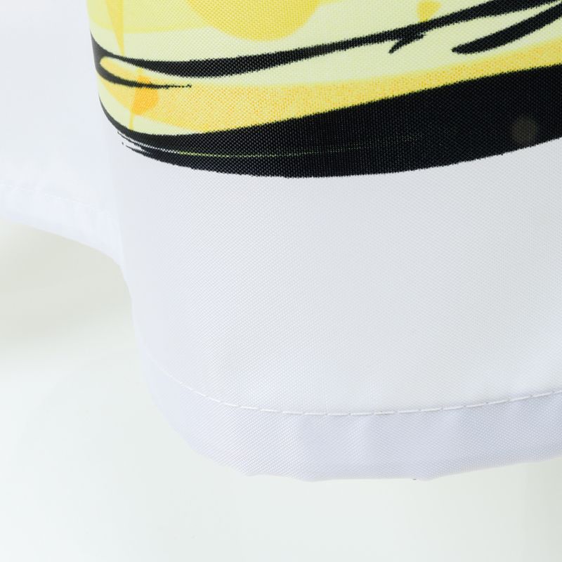 Штора для ванной комнаты FIXSEN DESIGN FX-2515, белый/желтый, артикул FX-2515