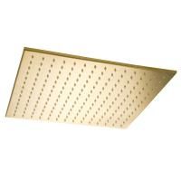 PALERMO Верхний душ, 400х400 mm., антикальций, золото