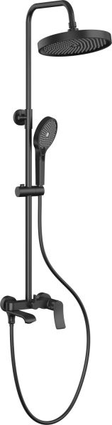 Душевая система Haiba HB24553-3, оружейная сталь