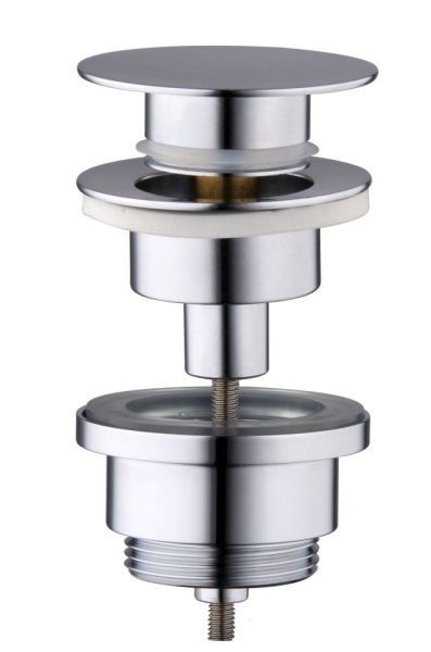 AQG, универсальный донный клапан click-clack, цвет хром