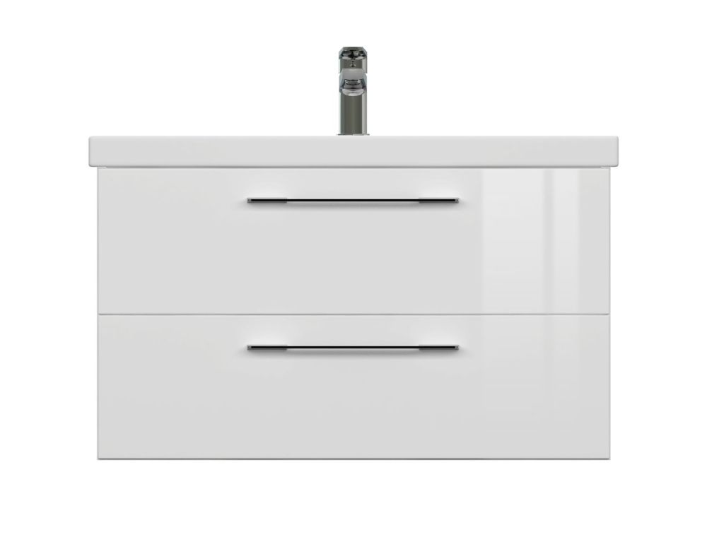 Тумба подвесная Cersanit LARA 80 белый под раковину S-UM-COM80/1-w (COMO 80) (64137), артикул 64137