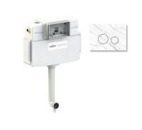 Комплект 2 в 1 бачка скрытого монтажа для приставного унитаза Lavinia Boho Relfix 77030053