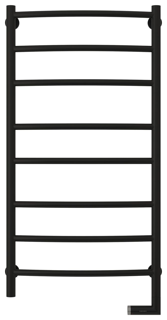 Полотенцесушитель электрический "ГАЛАНТ 2.0" 1000х500 / МЭМ правый (Матовый Чёрный)