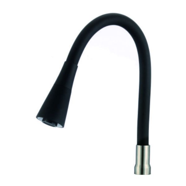 Гибкий излив для кухонного смесителя Savol S-MCG01L, черный