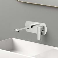 смесители для раковины Vincea Смеситель для раковины Next VBFW-1N1CH встраиваемый однорычажный, хром,