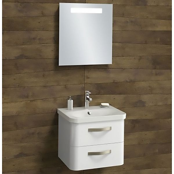 Тумба под раковину Jacob Delafon Replay 60 EB1045-G1C подвесная Белая глянцевая, артикул EB1045-G1C