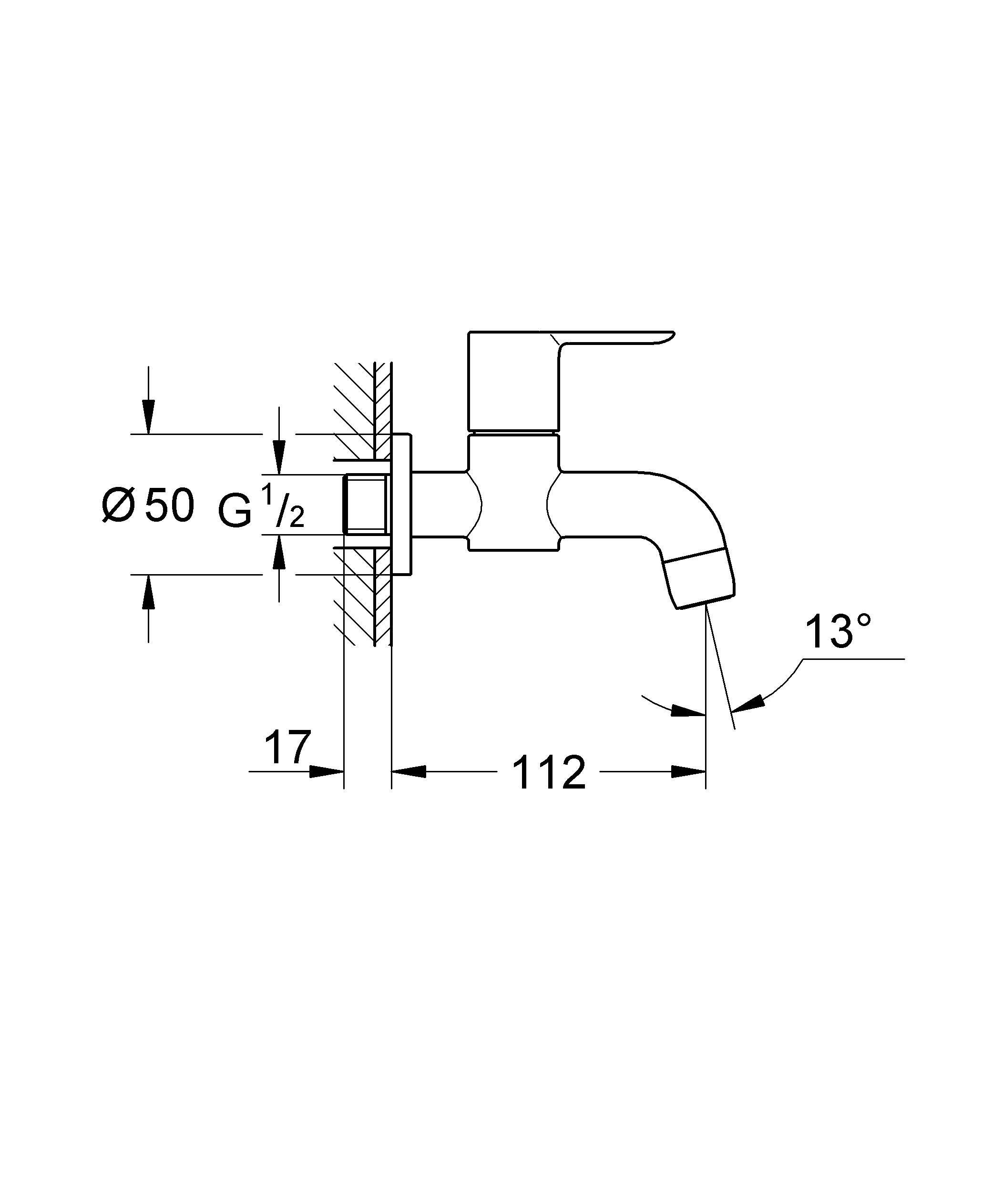 Смеситель для раковины GROHE BauFlow, гладкий корпус, хром (20238000) Смеситель для раковины GROHE BauFlow, гладкий корпус, хром (20238000)