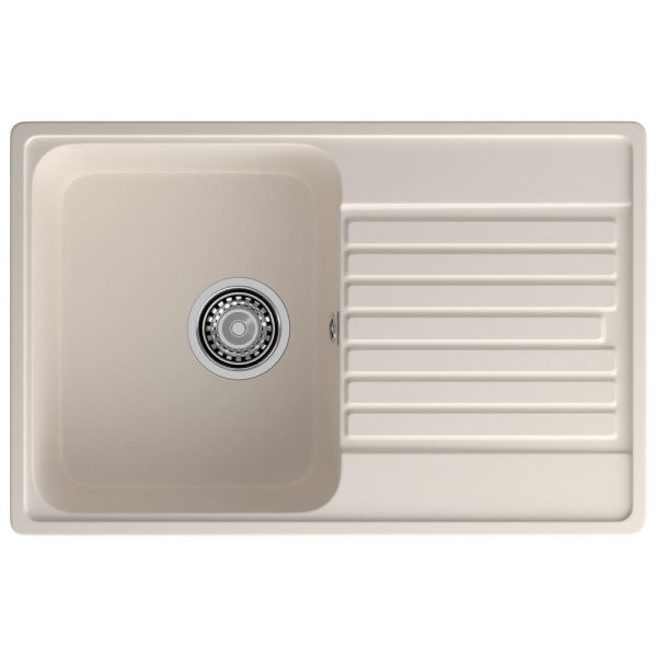 Кухонная мойка GranFest QUARZ 78, белый