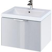 Тумба под раковину Cersanit Stillo 60 подвесная Белая P-SZ-STL-CM/COL/AM/ZU60