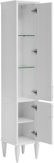 Пенал Aquanet Бостон 36 L белый матовый Пенал Aquanet Бостон 36 L белый матовый