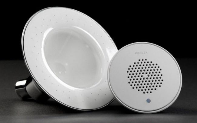 Верхний душ Jacob Delafon Moxie 9245D-CP с Bluetooth динамиком Хром Верхний душ Jacob Delafon Moxie 9245D-CP с Bluetooth динамиком Хром