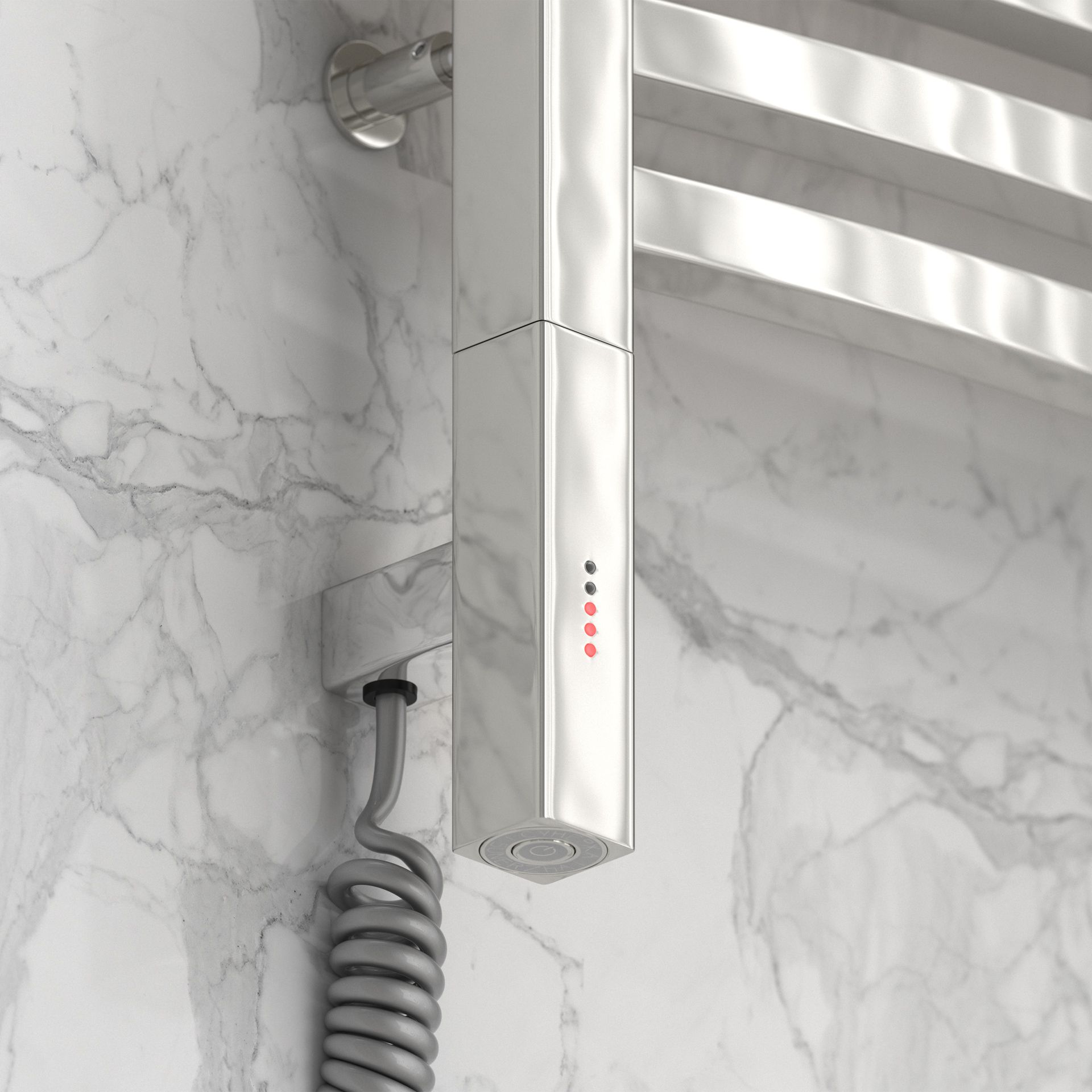 Полотенцесушитель, Сунержа, Аркус 3.0, электрический, ширина, мм-530, глубина, мм-106, высота, мм-620, межосевое расстояние-500, перемычка-выгнутая, подключение-нижнее слева, электрокомплект-МЭМ, мощность, Вт-300, материал-нержавеющая сталь, назначение-си