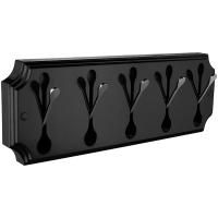 Вешалка для полотенец Elghansa Hermitage HRM-670-Black/Chrome Черная Хром