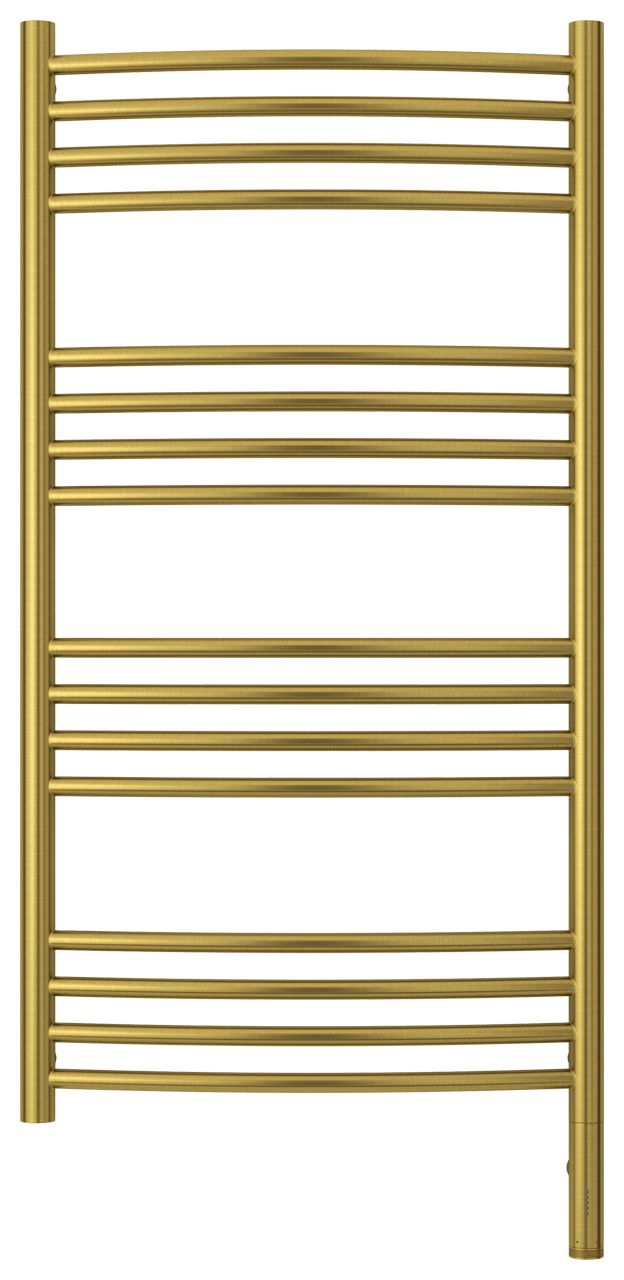 Полотенцесушитель электрический "БОГЕМА 3.0" 1000х500 / МЭМ правый (Состаренная латунь)
