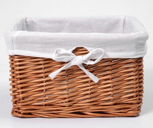 Корзина для белья WasserKRAFT Dinkel 31x31x19 WB-580-M Коричневая