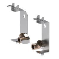 Монтажный комплект TECEone для установки с застенным модулем Geberit Duofix, материал-металл, комплект поставки -2 кронштейна для установки настенных уголков подвода горячей и холодной воды, настенные уголки 1/2'' х 1/2'', стопорные штифты для фиксации кр Монтажный комплект TECEone для установки с застенным модулем Geberit Duofix, материал-металл, комплект поставки -2 кронштейна для установки настенных уголков подвода горячей и холодной воды, настенные уголки 1/2'' х 1/2'', стопорные штифты для фиксации кр