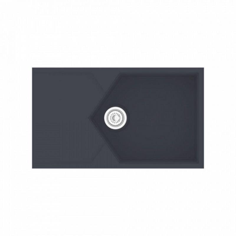 Кухонная мойка KitKraken Sea Graphite 85 Темно-серая
