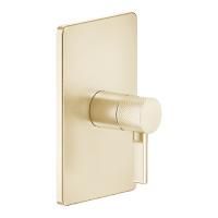 GESSI INCISO Встраиваемый смеситель, на 1 источник (внешняя часть), цвет: золото