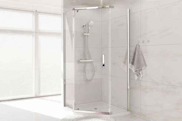 Душевой уголок Royal Bath RB 1185TR-T-CH 85х110х200 (прозрачное)
