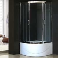Душевой угол Royal Bath RB 90BK-T-CH (прозрачное)