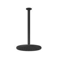 Gessi Goccia Верхний душ для потолочного крепления Ø306мм с инд.высотой (50-1800мм), цвет: черный