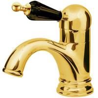 Смеситель для умывальника TRADIZIONALE NERO (Золото)_Комплект