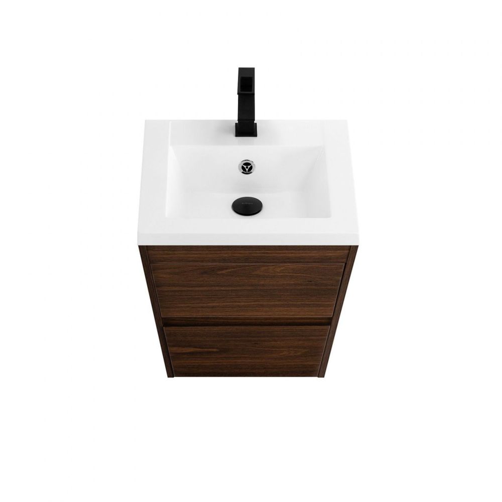 FAMILY-M База под раковину подвесная с двумя выкатными ящиками, Bourbon Oak, 500x350x550, Family-M-500-2C-SO-BO, артикул Family-M-500-2C-SO-BO