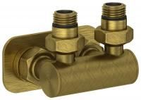 Модуль 2х1/2" угловой EU50 (Состаренная БРОНЗА) Модуль 2х1/2" угловой EU50 (Состаренная БРОНЗА)