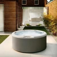 JACUZZI ALIMIA Минибассейн Ø2120x900 мм., отдельностоящий, панели Graphite, цвет Platinum JACUZZI ALIMIA Минибассейн Ø2120x900 мм., отдельностоящий, панели Graphite, цвет Platinum