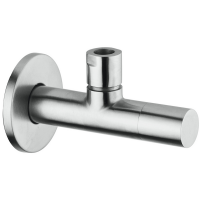 Вентиль, Cisal, Xion, 1/2", материал-нержавеющая сталь AISI 304, цвет-Brushed Stainless Steel Вентиль, Cisal, Xion, 1/2", материал-нержавеющая сталь AISI 304, цвет-Brushed Stainless Steel
