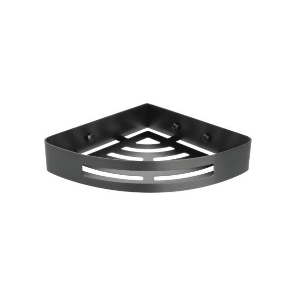 Полка металличеcкая угловая FIXSEN HOTEL FX-31003M, графит